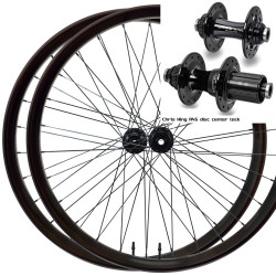 Pair of handmade road bike wheels on Jpracingbike1.com